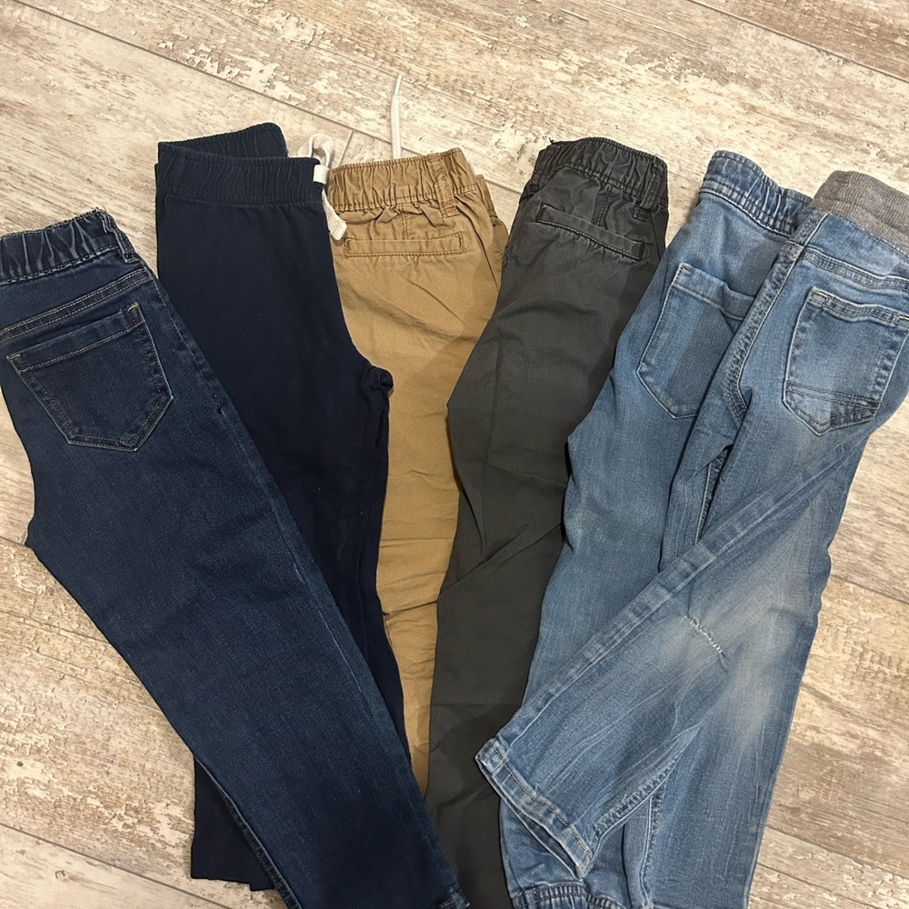 6 pair of 4T boys pants
